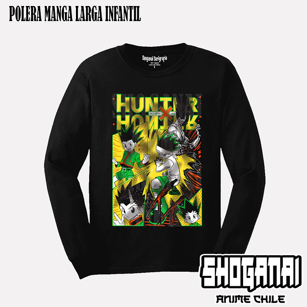 HXH11 Gon Freecss - HUNTER X HUNTER - INFANTIL (Polera o Polerón) 4