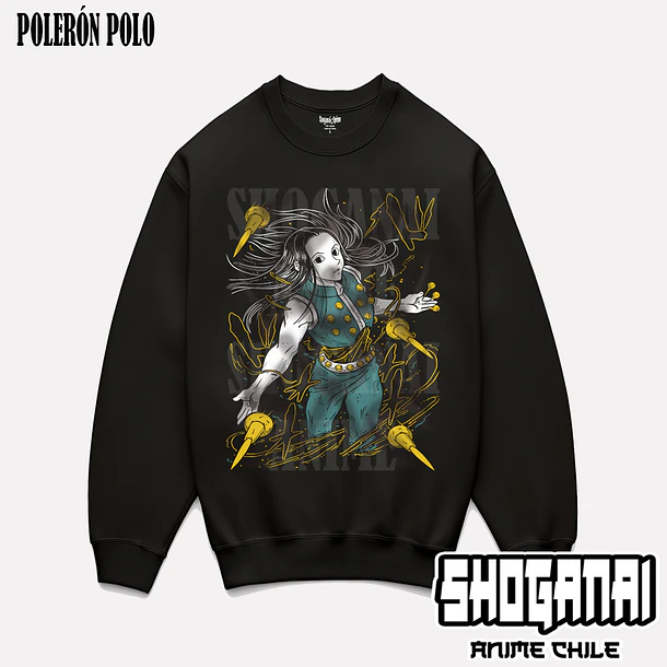 HXH12 Illumi Zoldyck - HUNTER X HUNTER - ADULTO (Polera o Polerón) 6