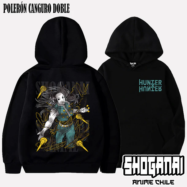 HXH12 Illumi Zoldyck - HUNTER X HUNTER - ADULTO (Polera o Polerón) 5