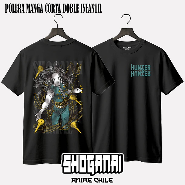 HXH12 Illumi Zoldyck - HUNTER X HUNTER - INFANTIL (Polera o Polerón) 2