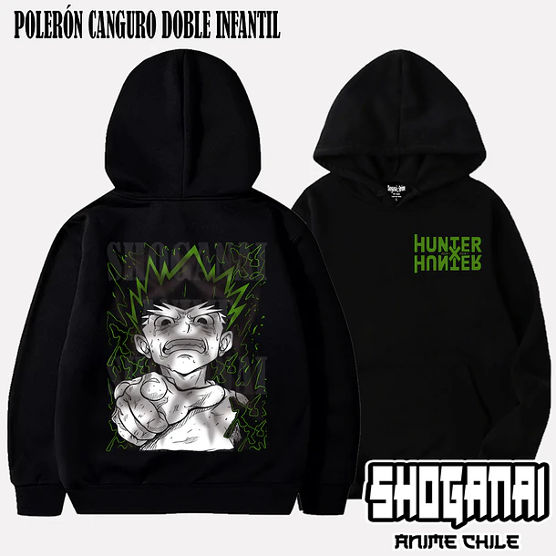 HXH15 Gon Freecss - HUNTER X HUNTER - INFANTIL (Polera o Polerón) 5