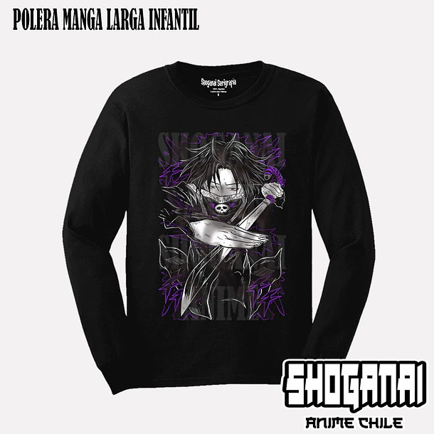 HXH16 Feitan Portor - HUNTER X HUNTER - INFANTIL (Polera o Polerón) 3