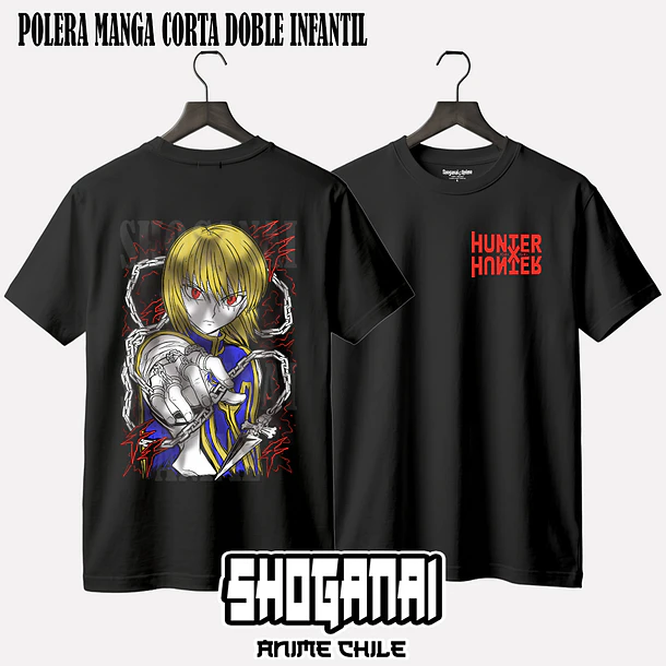 HXH17 Kurapika - HUNTER X HUNTER - INFANTIL (Polera o Polerón) 2