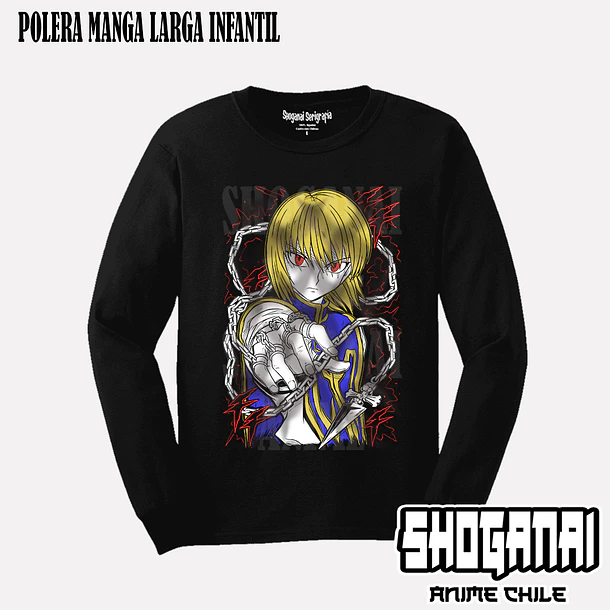 HXH17 Kurapika - HUNTER X HUNTER - INFANTIL (Polera o Polerón) 3