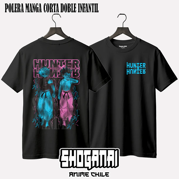HXH18 Killua y Gon - HUNTER X HUNTER - INFANTIL (Polera o Polerón) 2