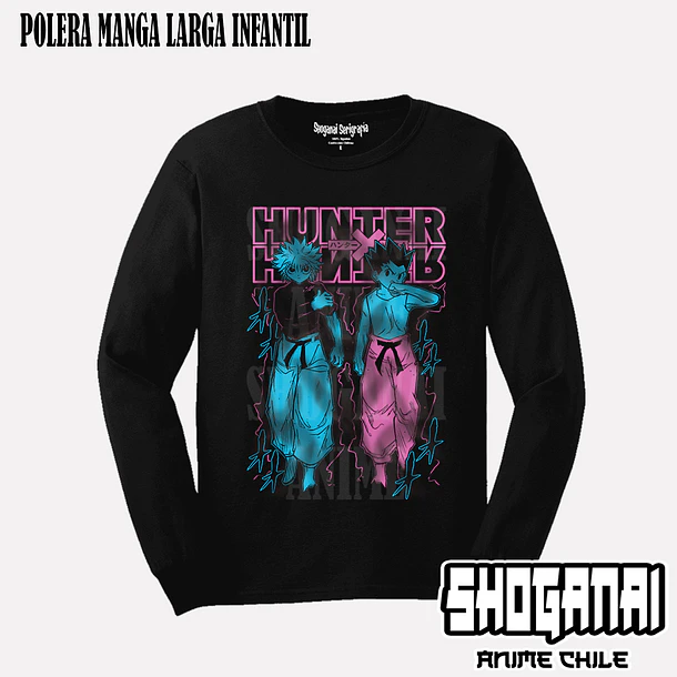 HXH18 Killua y Gon - HUNTER X HUNTER - INFANTIL (Polera o Polerón) 3