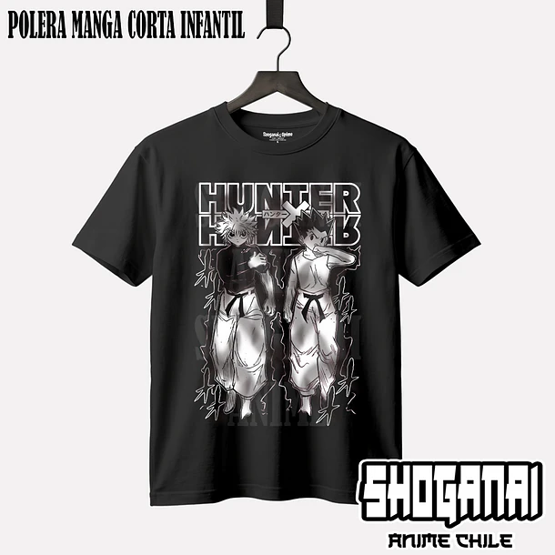 HXH18 OP3 Killua y Gon - HUNTER X HUNTER - INFANTIL (Polera o Polerón) 1