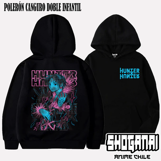 HXH19 Chrollo Lucifer - HUNTER X HUNTER - INFANTIL (Polera o Polerón) 5