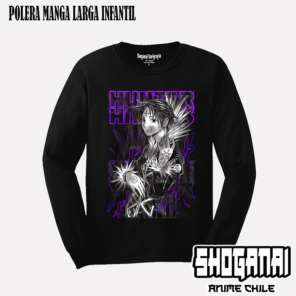 HXH19 OP2 Chrollo Lucifer - HUNTER X HUNTER - INFANTIL (Polera o Polerón) 3
