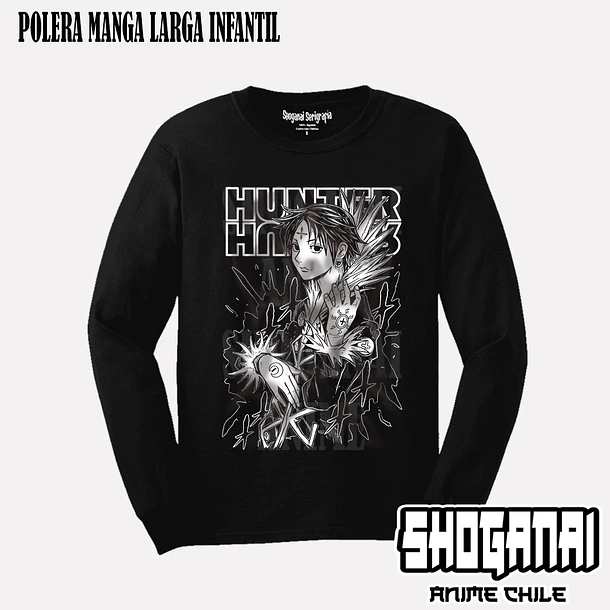 HXH19 OP3 Chrollo Lucifer - HUNTER X HUNTER - INFANTIL (Polera o Polerón) 3