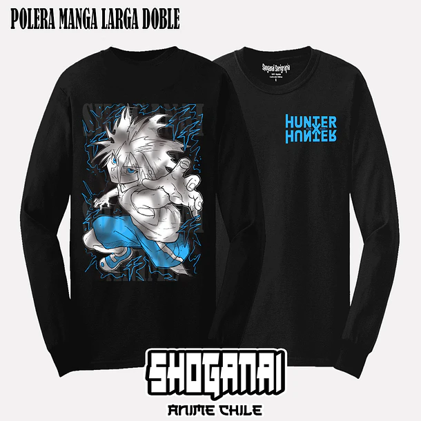 HXH20 Killua Zoldyck - HUNTER X HUNTER - ADULTO (Polera o Polerón) 4