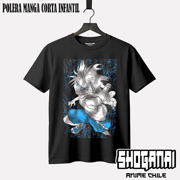 HXH20 Killua Zoldyck - HUNTER X HUNTER - INFANTIL (Polera o Polerón) 1