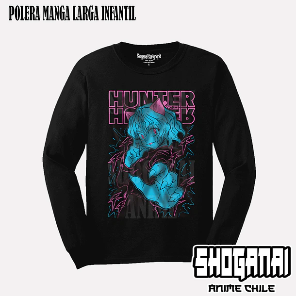 HXH22 Neferpitou / Pitou - HUNTER X HUNTER - INFANTIL (Polera o Polerón) 3