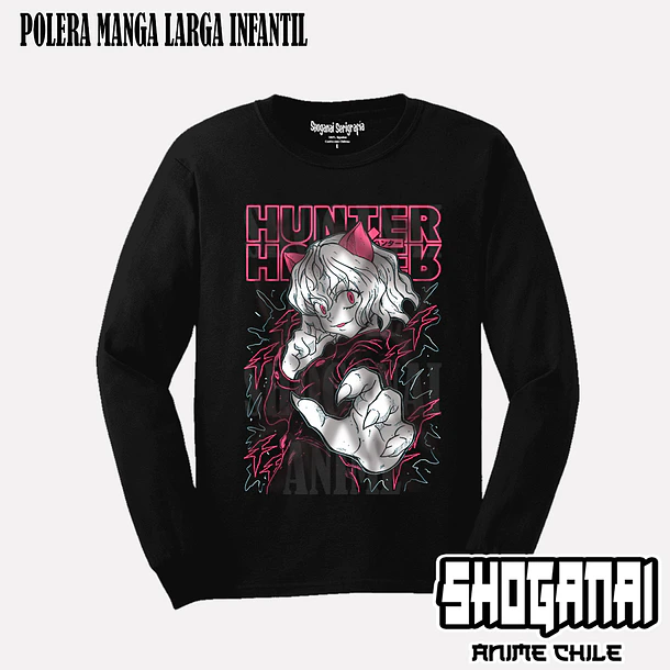 HXH22 OP2 Neferpitou / Pitou - HUNTER X HUNTER - INFANTIL (Polera o Polerón) 3