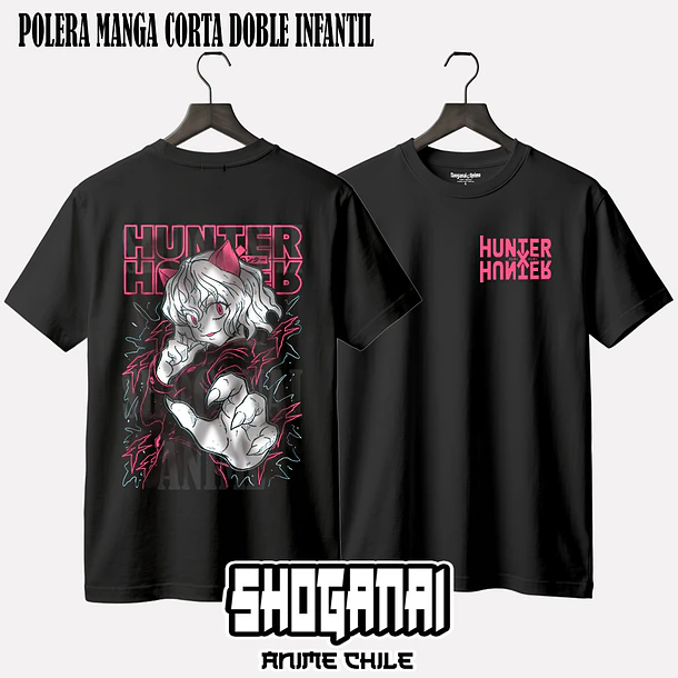 HXH22 OP2 Neferpitou / Pitou - HUNTER X HUNTER - INFANTIL (Polera o Polerón) 2