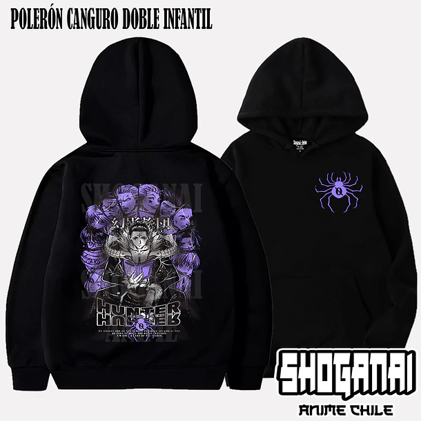 HXH23 Genei Ryodan / Phantom Troupe - HUNTER X HUNTER - INFANTIL (Polera o Polerón) 6
