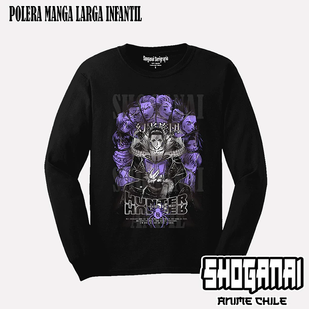 HXH23 Genei Ryodan / Phantom Troupe - HUNTER X HUNTER - INFANTIL (Polera o Polerón) 4