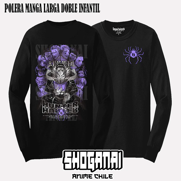 HXH23 Genei Ryodan / Phantom Troupe - HUNTER X HUNTER - INFANTIL (Polera o Polerón) 5