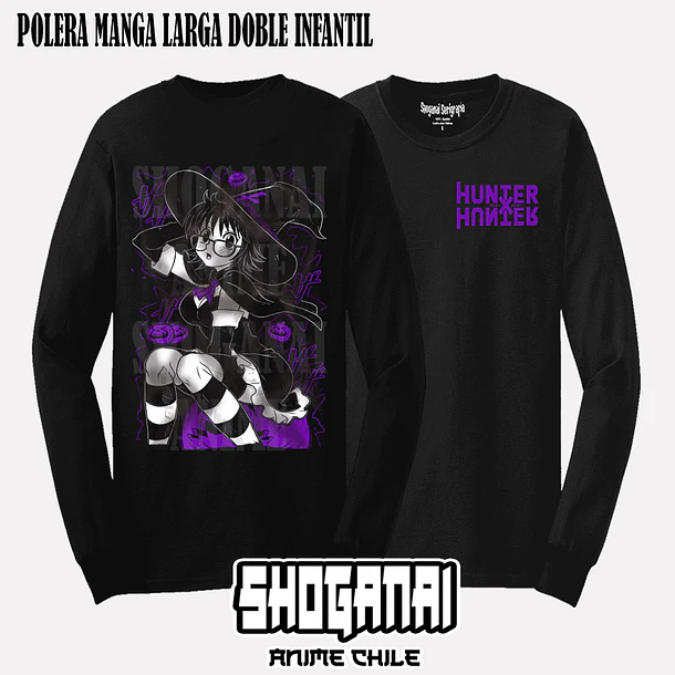 HXH24 OP2 Shizuku Murasaki Halloween - HUNTER X HUNTER - INFANTIL (Polera o Polerón) 4