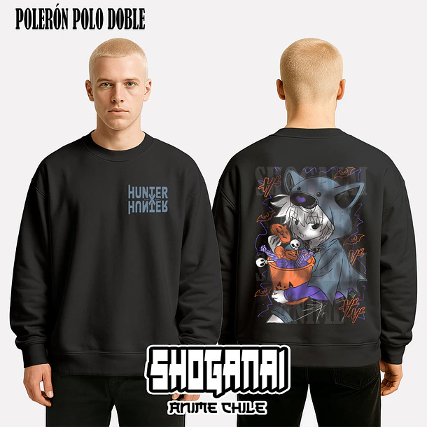 HXH25 Killua Zoldyck Halloween - HUNTER X HUNTER - ADULTO (Polera o Polerón) 7