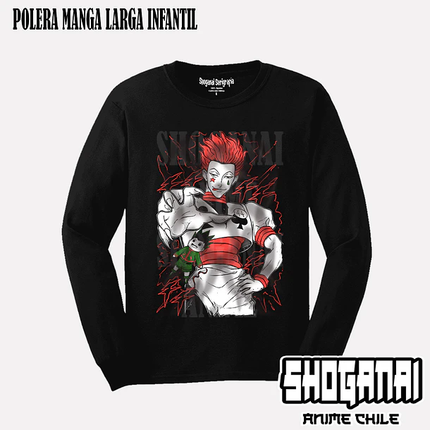 HXH26 Hisoka Morow - HUNTER X HUNTER - INFANTIL (Polera o Polerón) 3