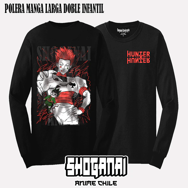 HXH26 Hisoka Morow - HUNTER X HUNTER - INFANTIL (Polera o Polerón) 4