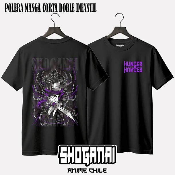 HXH28 Feitan Portor - HUNTER X HUNTER - INFANTIL (Polera o Polerón) 2