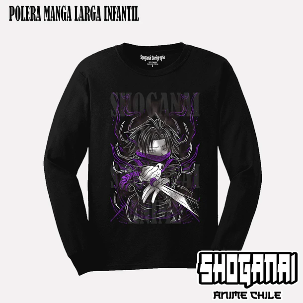 HXH28 Feitan Portor - HUNTER X HUNTER - INFANTIL (Polera o Polerón) 3