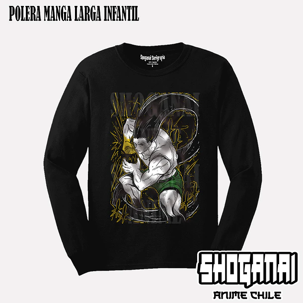 HXH30 Gon Freecss - HUNTER X HUNTER - INFANTIL (Polera o Polerón) 3
