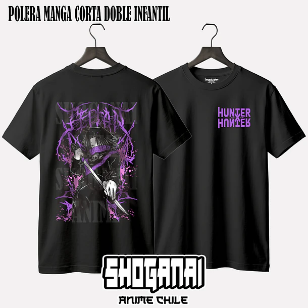 HXH31 Feitan Portor - HUNTER X HUNTER - INFANTIL (Polera o Polerón) 2