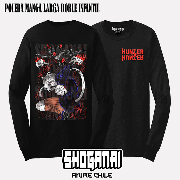 HXH34 Neferpitou / Pitou - HUNTER X HUNTER - INFANTIL (Polera o Polerón) 4