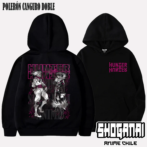 HXH35 Hisoka VS Chrollo Lucifer - HUNTER X HUNTER - ADULTO (Polera o Polerón) 5