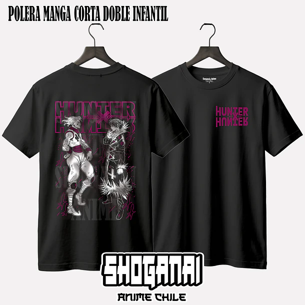 HXH35 Hisoka VS Chrollo Lucifer - HUNTER X HUNTER - INFANTIL (Polera o Polerón) 2