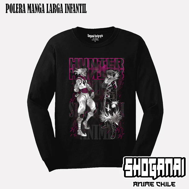 HXH35 Hisoka VS Chrollo Lucifer - HUNTER X HUNTER - INFANTIL (Polera o Polerón) 3