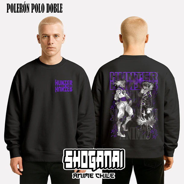 HXH35 OP2 Hisoka VS Chrollo Lucifer - HUNTER X HUNTER - ADULTO (Polera o Polerón) 7