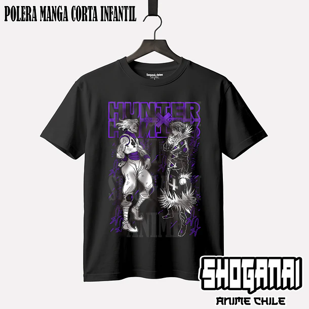 HXH35 OP2 Hisoka VS Chrollo Lucifer - HUNTER X HUNTER - INFANTIL (Polera o Polerón) 1