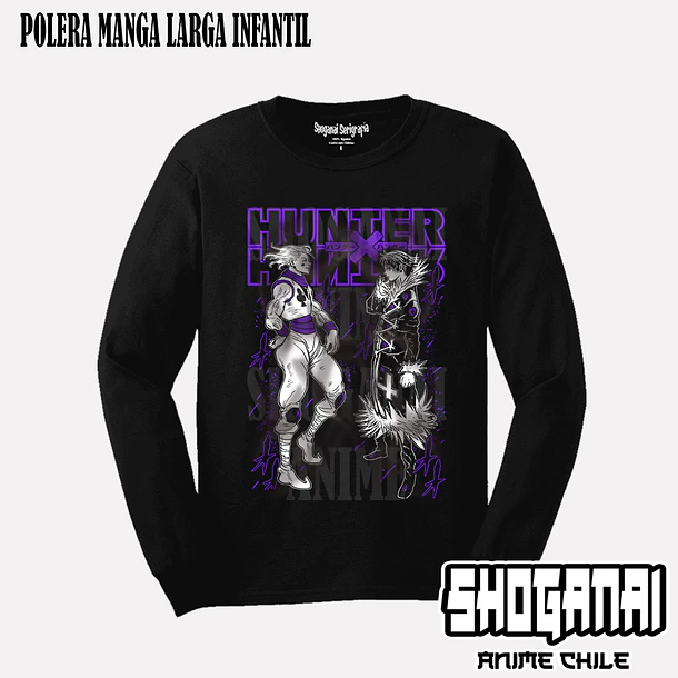 HXH35 OP2 Hisoka VS Chrollo Lucifer - HUNTER X HUNTER - INFANTIL (Polera o Polerón) 3