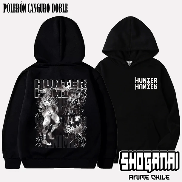 HXH35 OP3 Hisoka VS Chrollo Lucifer - HUNTER X HUNTER - ADULTO (Polera o Polerón) 5