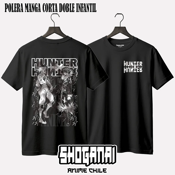 HXH35 OP3 Hisoka VS Chrollo Lucifer - HUNTER X HUNTER - INFANTIL (Polera o Polerón) 2