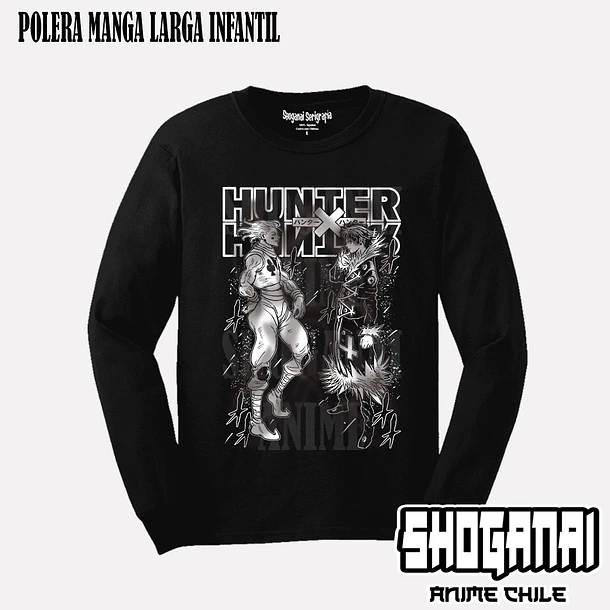 HXH35 OP3 Hisoka VS Chrollo Lucifer - HUNTER X HUNTER - INFANTIL (Polera o Polerón) 3