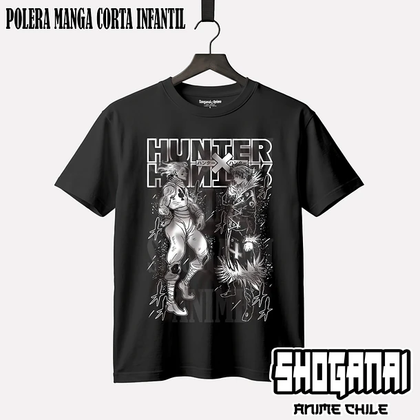 HXH35 OP3 Hisoka VS Chrollo Lucifer - HUNTER X HUNTER - INFANTIL (Polera o Polerón) 1
