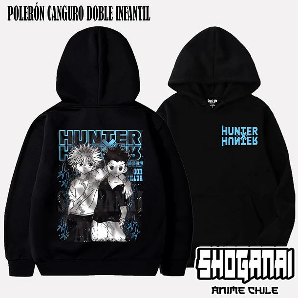 HXH36 Killua y Gon - HUNTER X HUNTER - INFANTIL (Polera o Polerón) 5