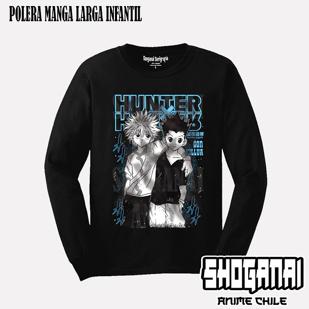 HXH36 Killua y Gon - HUNTER X HUNTER - INFANTIL (Polera o Polerón) 3