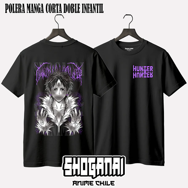 HXH37 Chrollo Lucifer - HUNTER X HUNTER - INFANTIL (Polera o Polerón) 2