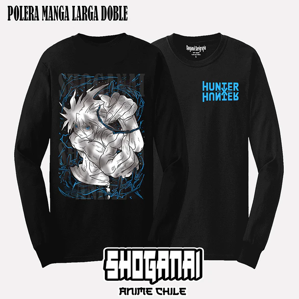 HXH38 Killua Zoldyck - HUNTER X HUNTER - ADULTO (Polera o Polerón) 4