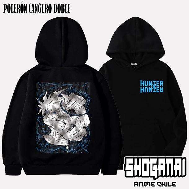 HXH38 Killua Zoldyck - HUNTER X HUNTER - ADULTO (Polera o Polerón) 5