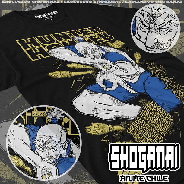 HXH40 Isaac Netero - HUNTER X HUNTER - ADULTO (Polera o Polerón) 1