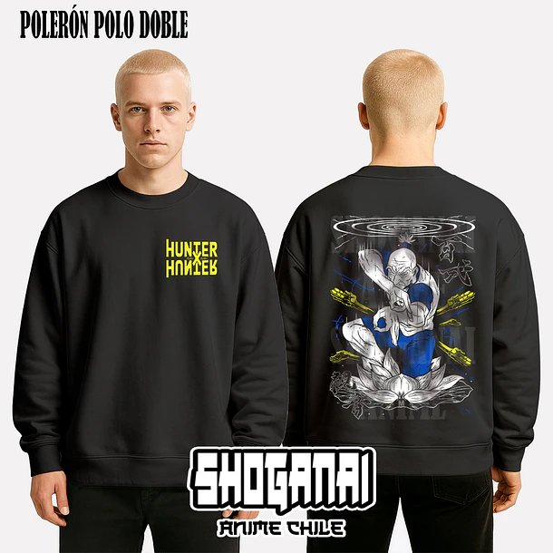 HXH41 Isaac Netero - HUNTER X HUNTER - ADULTO (Polera o Polerón) 7
