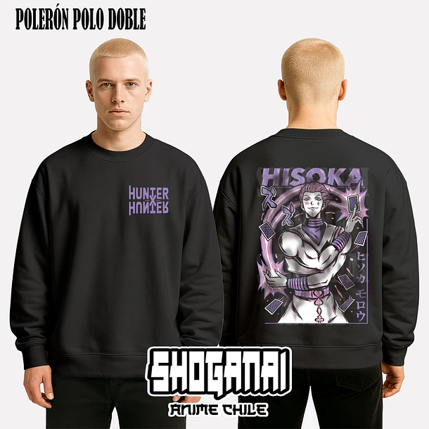HXH42 Hisoka Morow - HUNTER X HUNTER - ADULTO (Polera o Polerón) 8