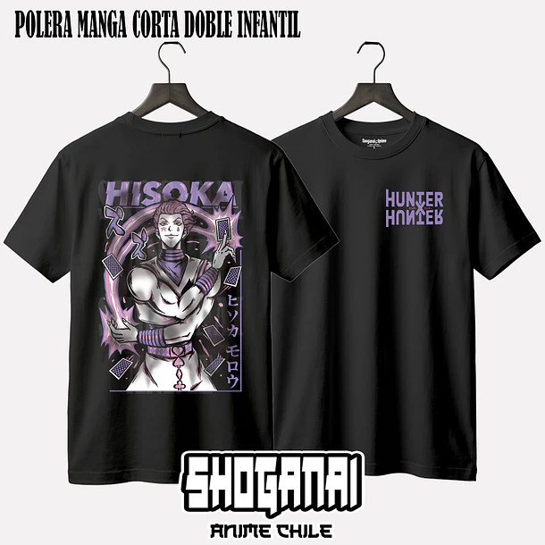 HXH42 Hisoka Morow - HUNTER X HUNTER - INFANTIL (Polera o Polerón) 3